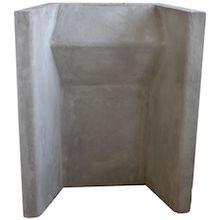Concrete fireback replacement